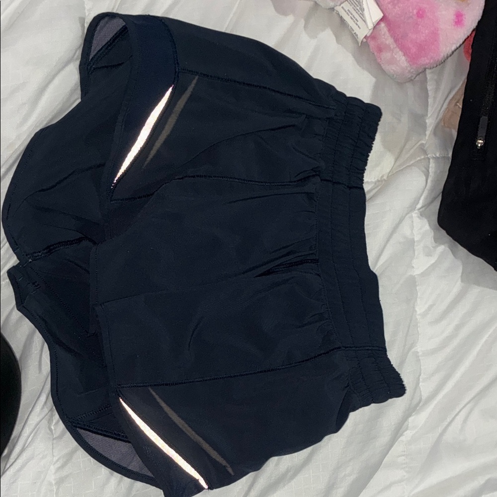 Lululemon Athletica Dark Blue Athletic Shorts